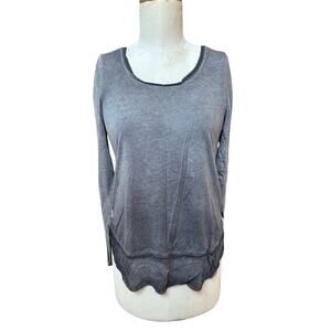 Henry Christ long sleeve soft shirt sz s gray